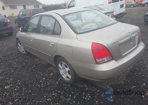 2001 Hyundai Elantra Gls from USA, damaged, VIN KMHDN45D71U080537